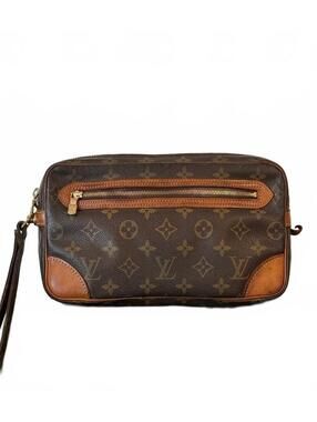 Louis Vuitton Dragonne Clutch Monogram